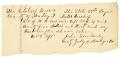 Thumbnail image of item number 1 in: '[Receipt from John Scanland to W.A. Morris, December 2, 1878]'.
