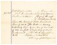 Primary view of [Receipt from Stephens and Mattlock to W.A. Morris, January 7, 1879]