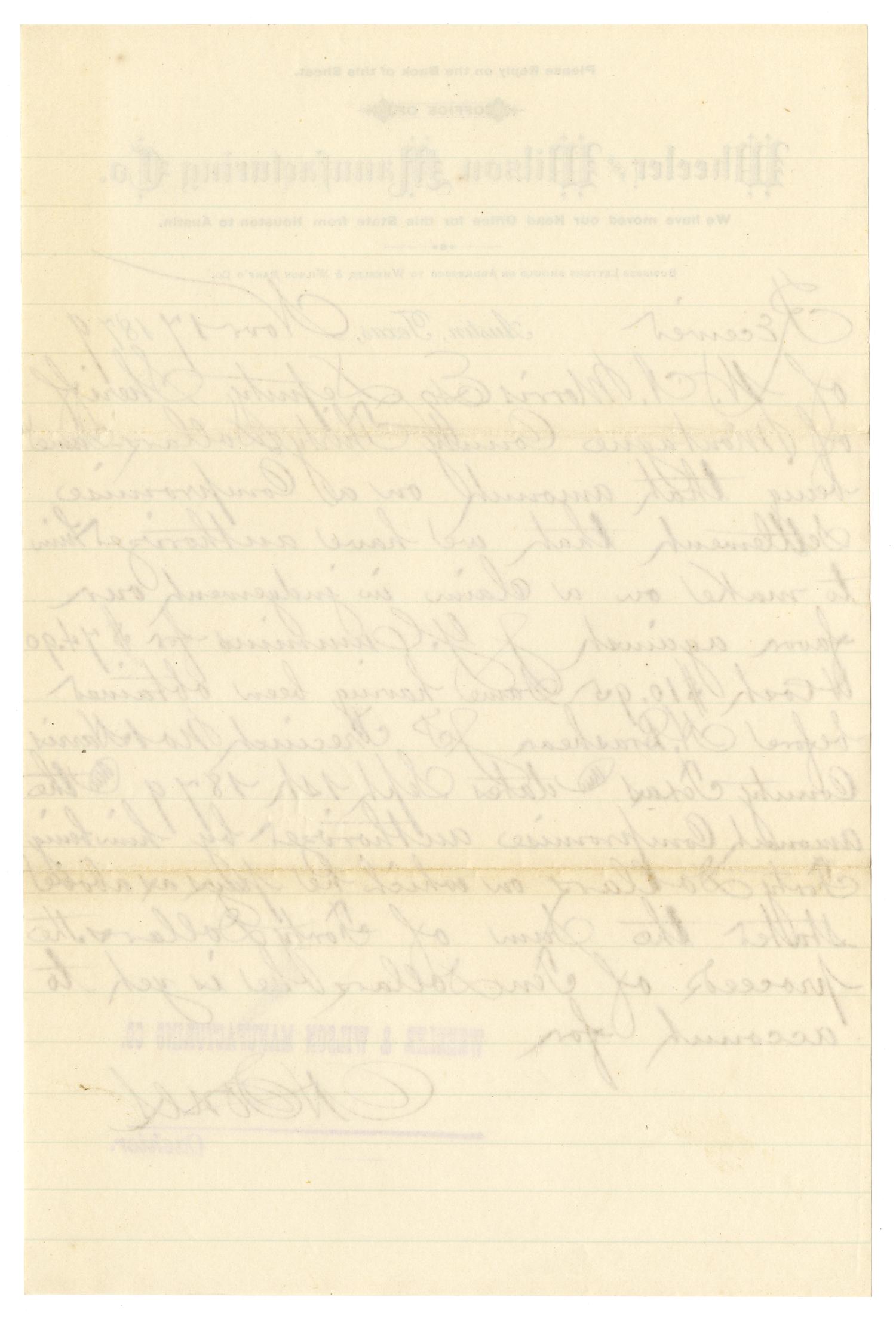 [Receipt of W. A. Morris, November 17, 1879]
                                                
                                                    [Sequence #]: 2 of 2
                                                