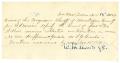 Primary view of [Receipt of Levi Perryman, December 16, 1879]