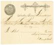 Primary view of [Receipt of Levi Perryman, February 25, 1880]