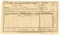 Legal Document: [Receipt for taxes paid, December 1, 1890]