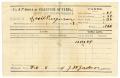 Primary view of [Receipt for taxes paid, February 8, 1894]