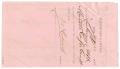 Thumbnail image of item number 2 in: '[Triplicate Warrant, March 22, 1880]'.