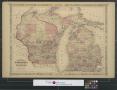 Thumbnail image of item number 1 in: 'Johnson's Wisconsin and Michigan.'.