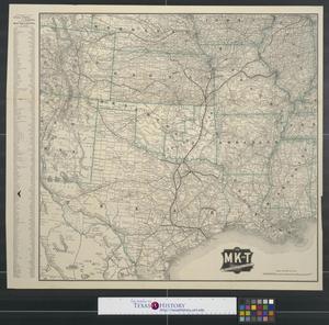 Primary view of object titled 'The MK and T : Missouri, Kansas & Texas Railway.'.