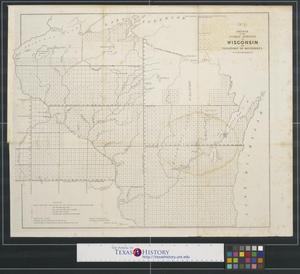 Sketch of the public surveys in Wisconsin and territory of Minnesota.