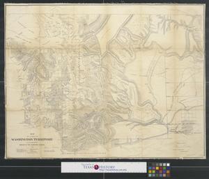 Map of a part of Washington Territory to accompany the report of the Surveyor General.