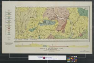Primary view of object titled 'Geology of the forty-ninth parallel sheet no. 8, map 81 A.'.
