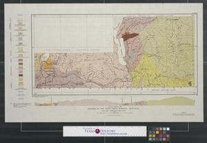 Primary view of object titled 'Geology of the forty-ninth parallel sheet no. 9, map 82 A.'.