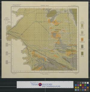 Primary view of object titled 'Alkali map, Colorado, San Luis Valley'.