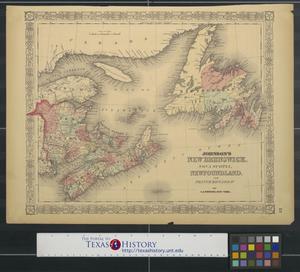 Johnson's New Brunswick, Nova Scotia, Newfoundland and Prince Edward Island.