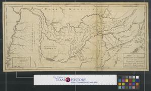 Primary view of object titled 'A map of the Tennassee [sic] Government.'.