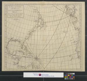 Primary view of object titled 'A New and correct chart of the Atlantick [sic] Ocean reduced describing part of the coasts of Europe, Africa and America, with their adjacent islands.'.