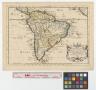 Map: Amerique meridionale par le sr. Sanson d'Abbeville