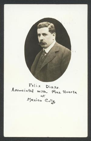 [Portrait of Félix Díaz Prieto]
