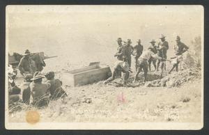 Primary view of object titled '[Disinterring Bodies of U.S. Soldiers]'.