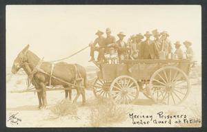 [Mexican Prisoners Under Guard at Fort Bliss]