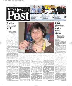 Texas Jewish Post (Fort Worth, Tex.), Vol. 59, No. 49, Ed. 1 Thursday, December 8, 2005