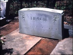 [Grave of Father and Son Leach, Marshall]