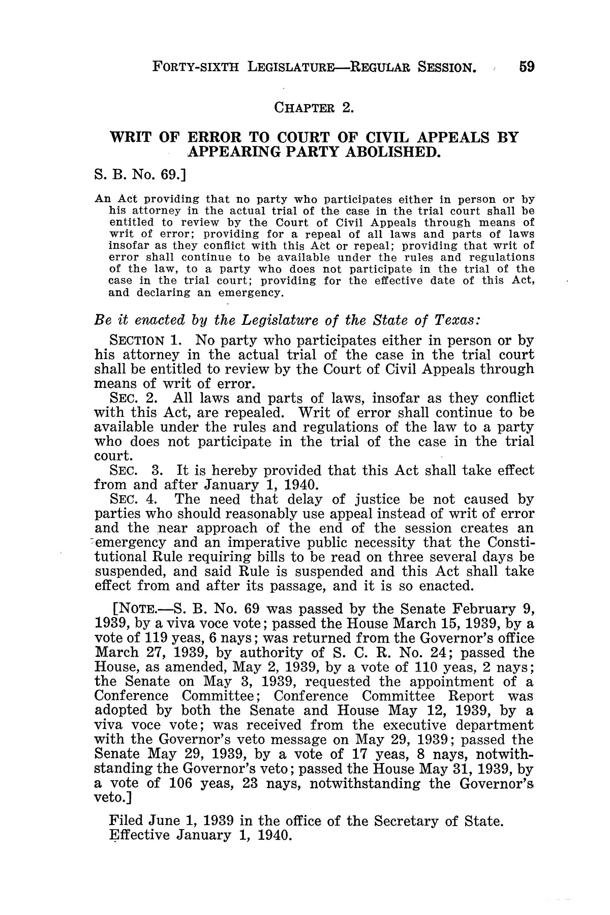 The Laws of Texas, 1937-1939 [Volume 31]
                                                
                                                    [Sequence #]: 433 of 1313
                                                