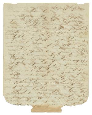 Primary view of object titled '[Letter from August Huth to Ferdinand Louis Huth, April 7, 1844]'.