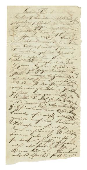 [Letter from August Huth to Ferdinand Louis Huth, March, 1845]