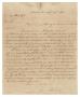 Letter: [Letter from Hy. Castro to W. Elliot, December 29, 1844]