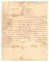 Primary view of [Letter from Henri Castro to Huth, Cupples, Bourgeois and Gentil, September 17, 1845]
