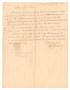 Letter: [Letter from Henri Castro to Ferdinand Louis Huth, November 16, 1845]