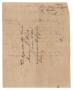 Thumbnail image of item number 2 in: '[Letter from Henri Castro to Ferdinand Louis Huth, September 18, 1846]'.
