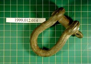Primary view of object titled '[U-shaped clevis]'.