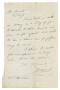 Primary view of [Letter from Wm. Elliot to Ferdinand Louis Huth, November 28, 1844]