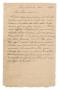 Primary view of [Letter from Ferdinand Louis Huth to his cousin, November, 1876]