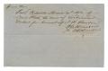 Primary view of [Receipt for $200 for account of J. H. Herndon, March 21, 1853]