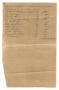 Text: [Document listing amounts paid to colonists for the account of Mr. Ca…