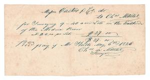 [Receipt for $27, May 6, 1846]