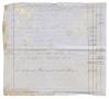 Primary view of [Balance sheet, 1857-1858]