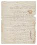 Primary view of [Document granting Auguste Huth power of attorney for Charles Emile Huth]