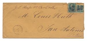 [Envelope addressed to Mr. Louis Huth, July 6]