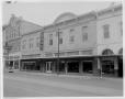 Photograph: [Street view of Gage Furniture Company]