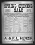 Thumbnail image of item number 4 in: 'The Schulenburg Sticker (Schulenburg, Tex.), Vol. 31, No. 27, Ed. 1 Friday, March 13, 1925'.