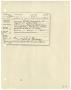 Legal Document: [Photocopy of Index Cards Describing Jack Ruby's Physical Condition -…