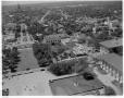 Primary view of [An aerial view of construction at the University of Texas]