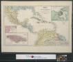 Map: Mexico and Central America to illustrate Harpers Gazetteer.