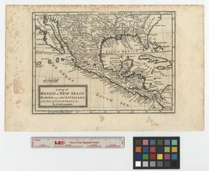 A map of Mexico or New Spain, Florida now called Louisiana and part of California &c.