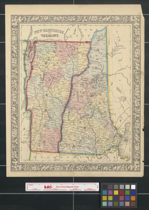 Primary view of object titled 'New Hampshire and Vermont.'.