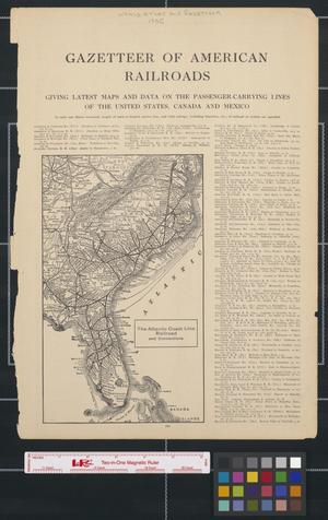 Primary view of object titled 'The Atlantic Coast Line Railroad and connections.'.