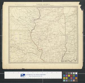 Primary view of object titled 'North America: Sheet 9. parts of Missouri, Illinois and Indiana.'.