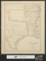 Thumbnail image of item number 1 in: 'United States, North America, according to Calvin, Smith & Tanner: The south central section comprising Texas, Lousiana, Mississippi, Arkansas, Western Territory, and part of Missouri'.